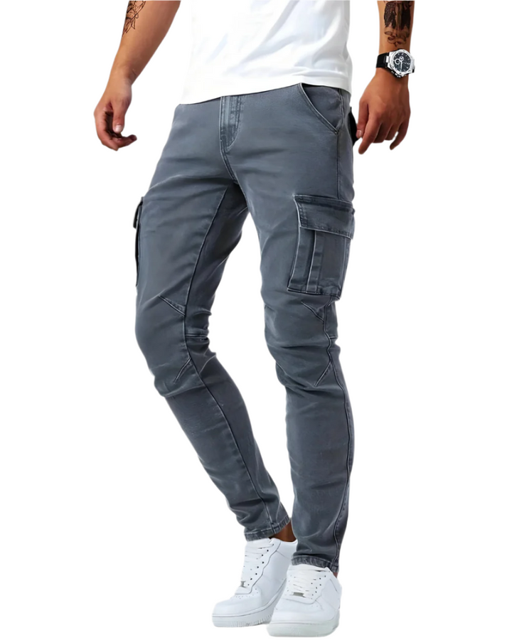 Lucas | Refined Stretch Cargo Pants