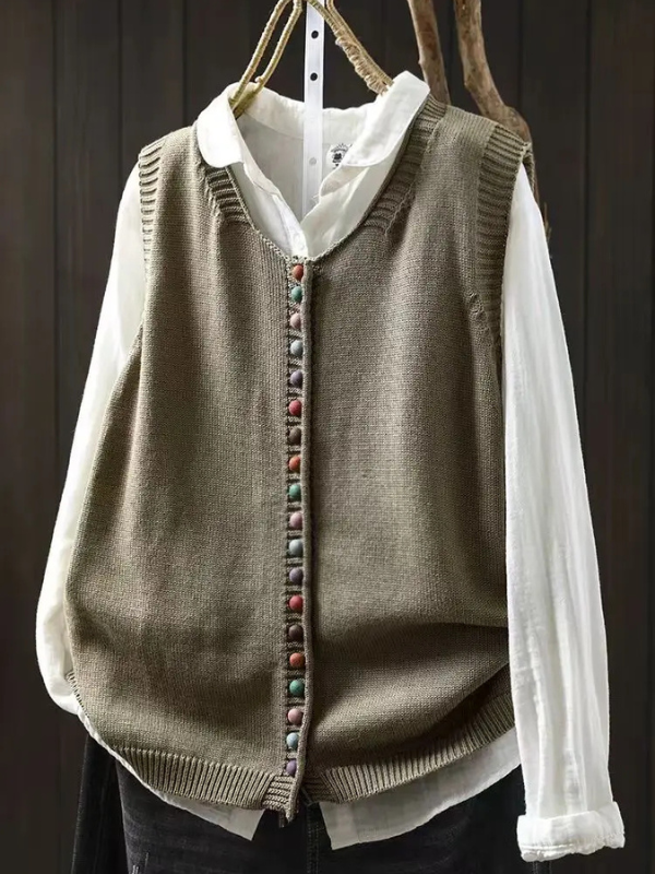 Rosalie | Timeless Soft Knit Vest