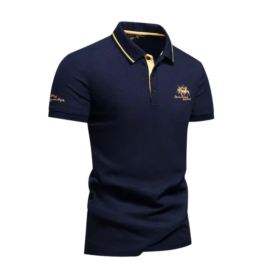 Elliot | Refined Structured Collar Polo Shirt