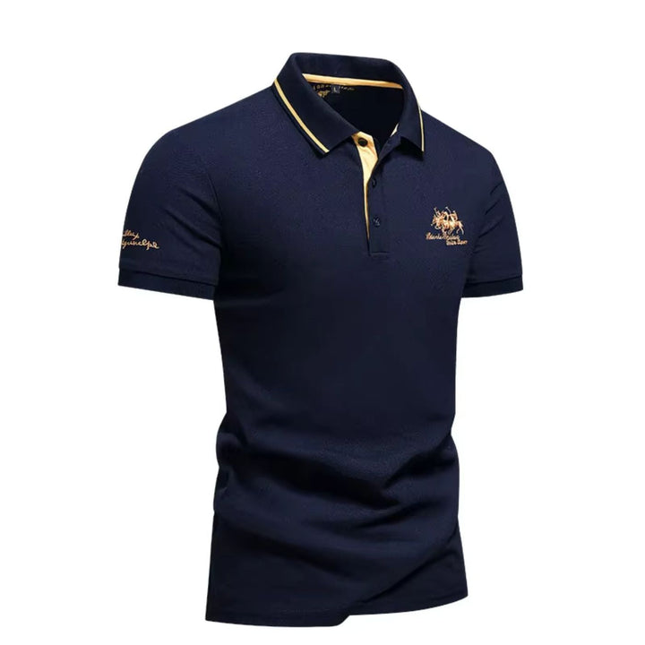 Elliot | Refined Structured Collar Polo Shirt