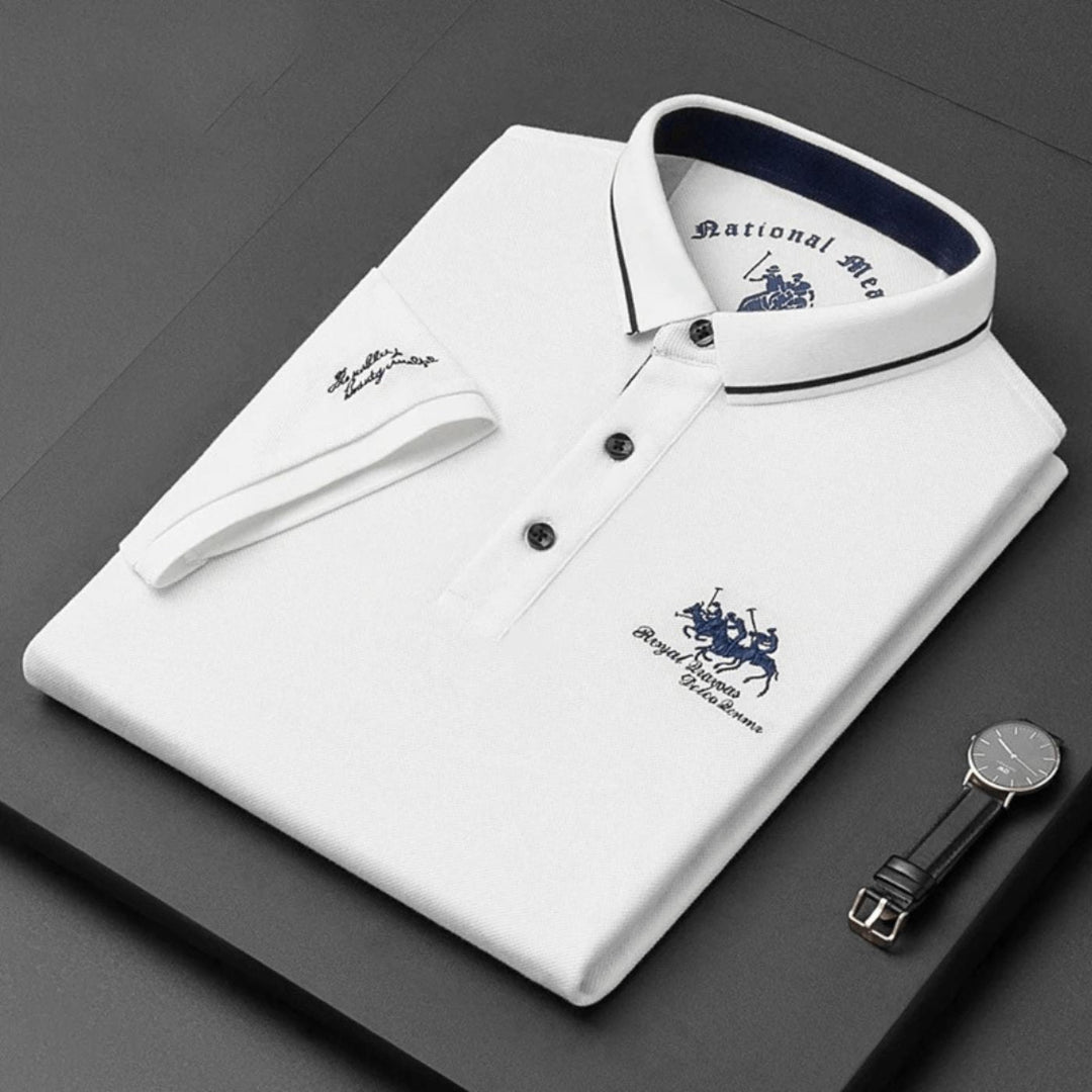Elliot | Refined Structured Collar Polo Shirt