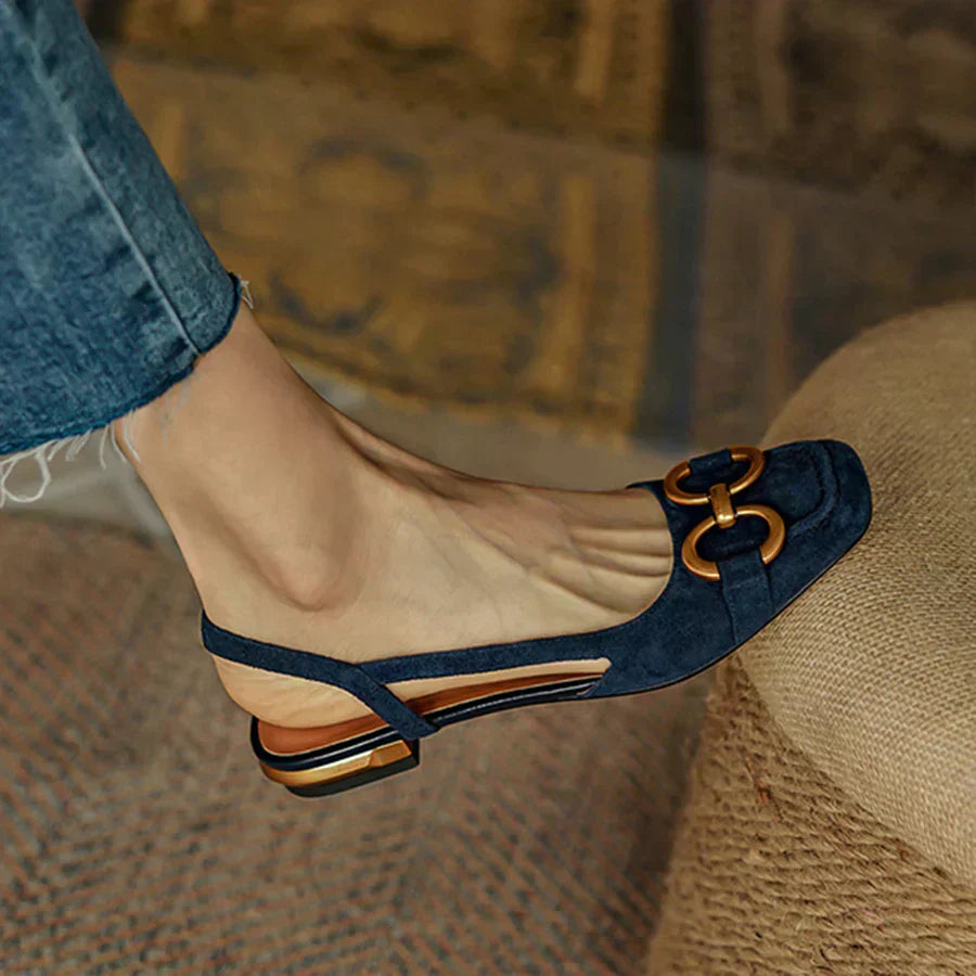 Anna | Comfort Slingback Flats