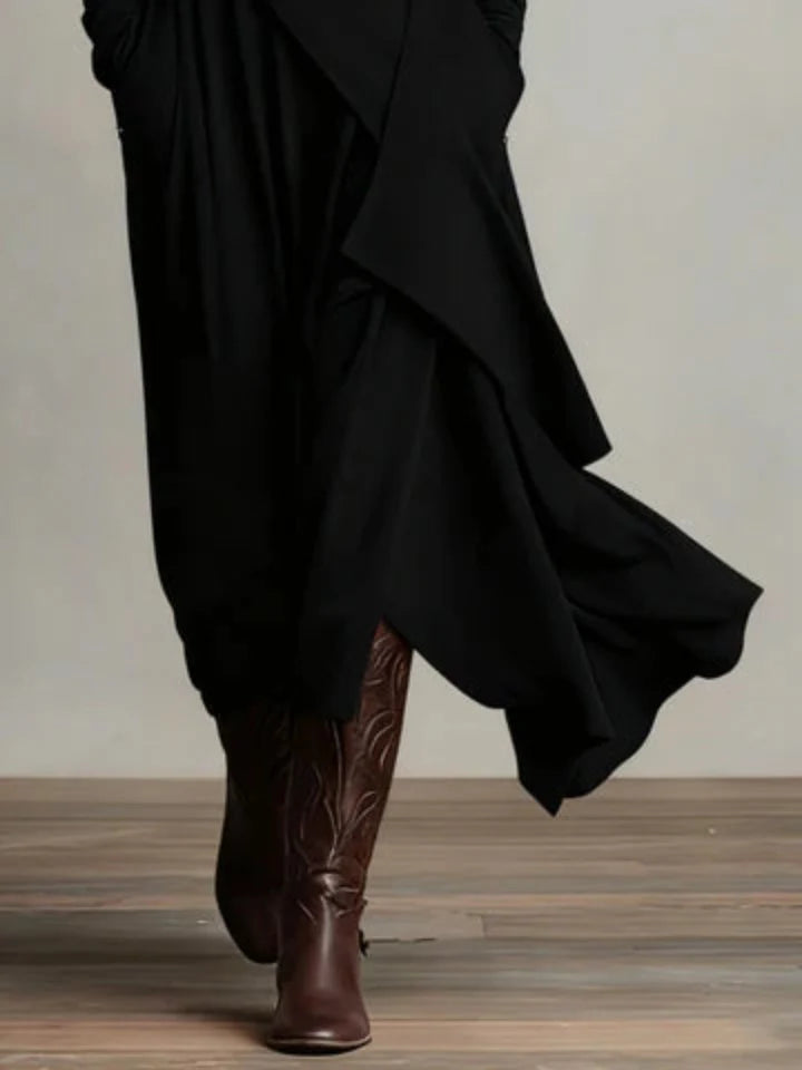 Charlotte | Elegant Turtleneck Maxi Dress