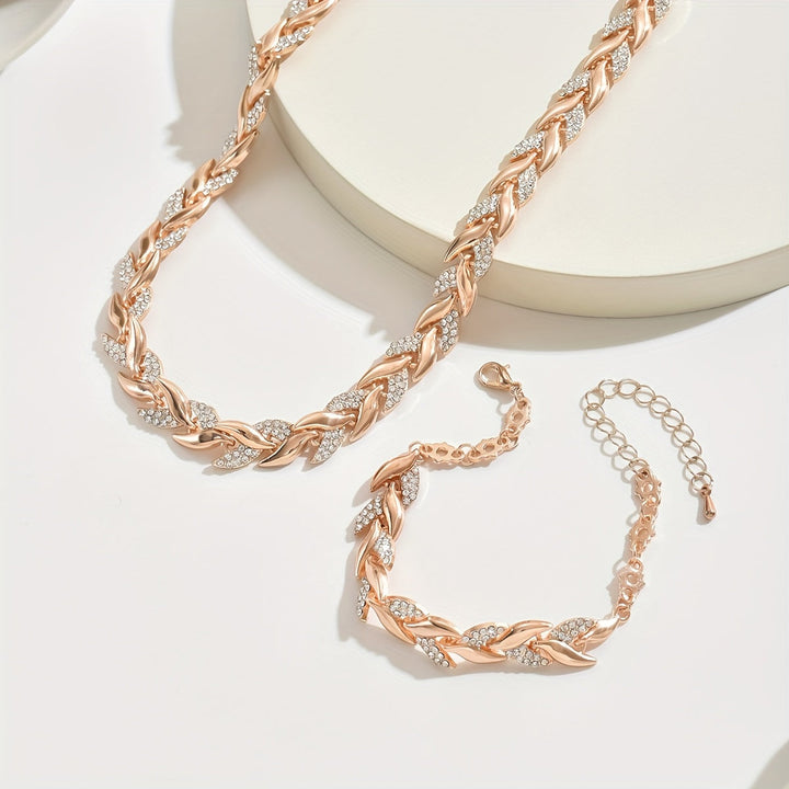 Emma | Elegant Crystal Fishtail Jewelry Set