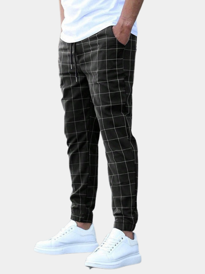 Hayes | Checked Slim Fit Comfort Pants