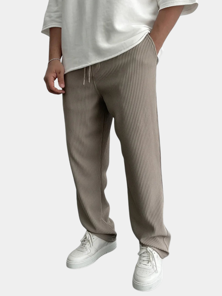 Leo | Refined Stripe Comfort Pants