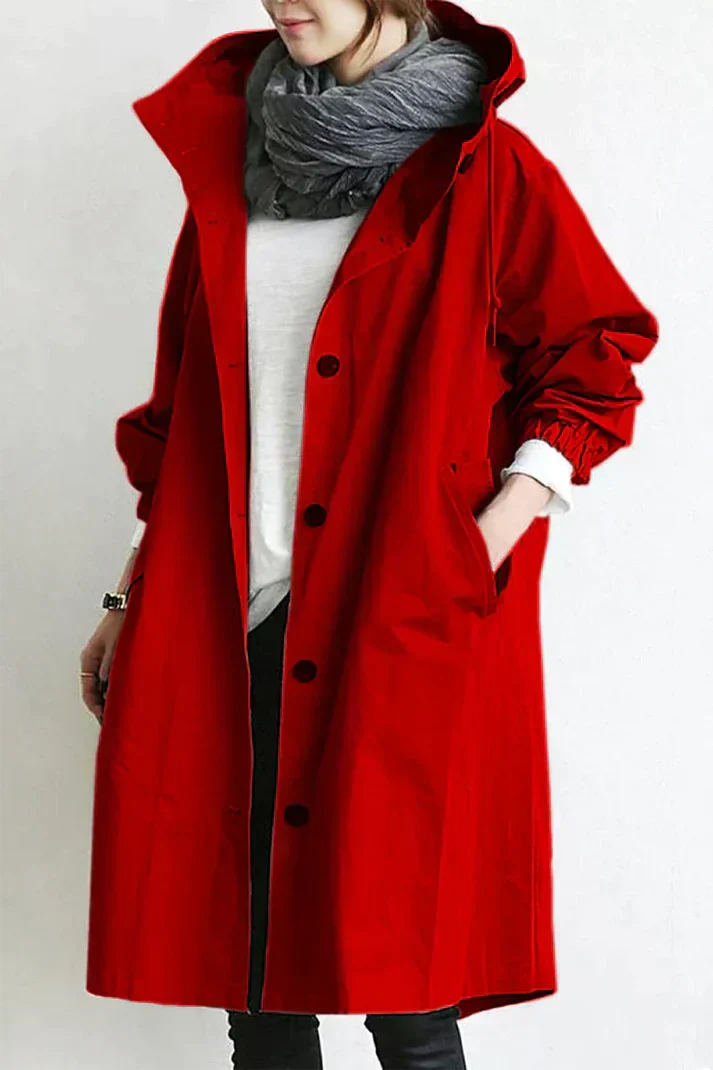 Sadie | Hooded Trench Coat