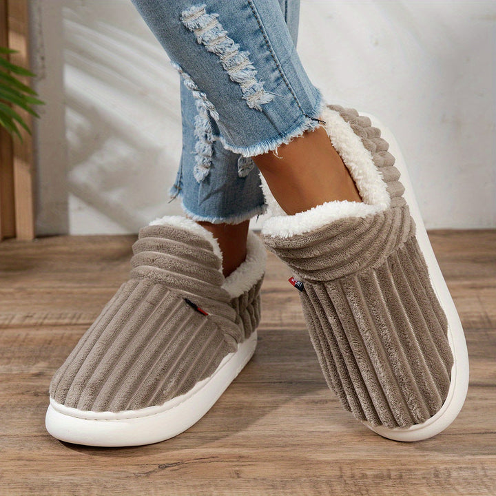 Avery | Soft Plush Indoor Slippers