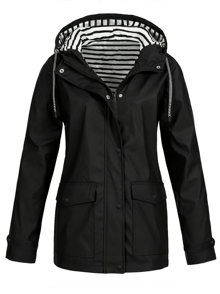 Mara | Hooded Waterproof Windbreaker