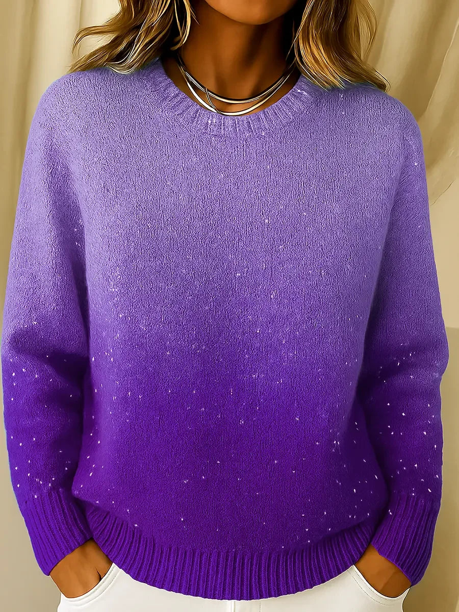 Isabelle | Elegant Gradient Knit Sweater