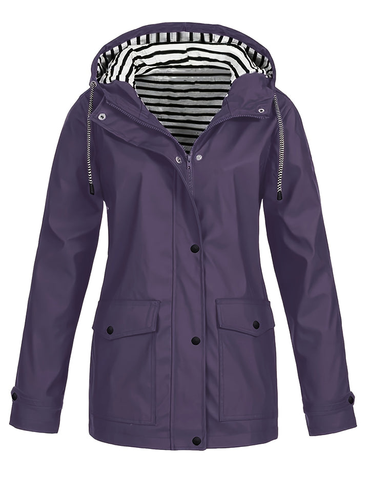Mara | Hooded Waterproof Windbreaker