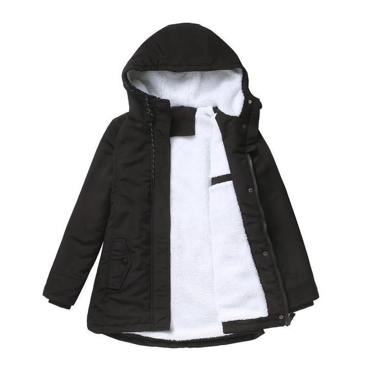 Eliza | Elegant Hooded Quilted Jacket