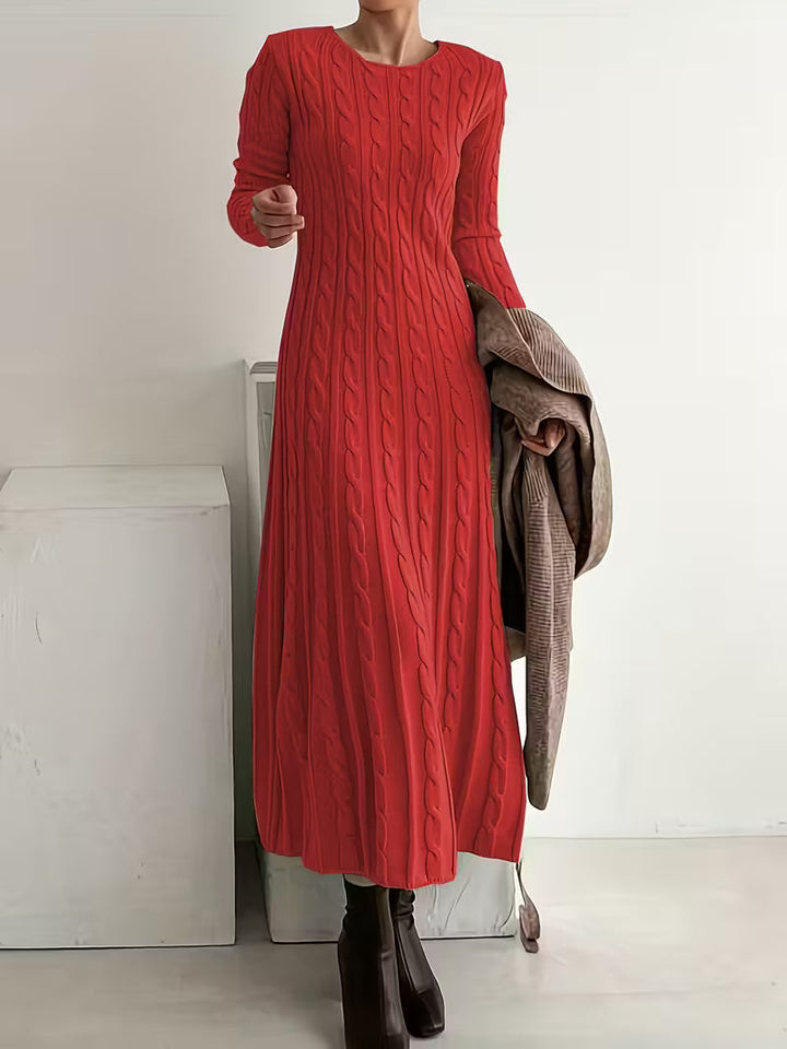 Jemima | Elegant Longline Knit Dress