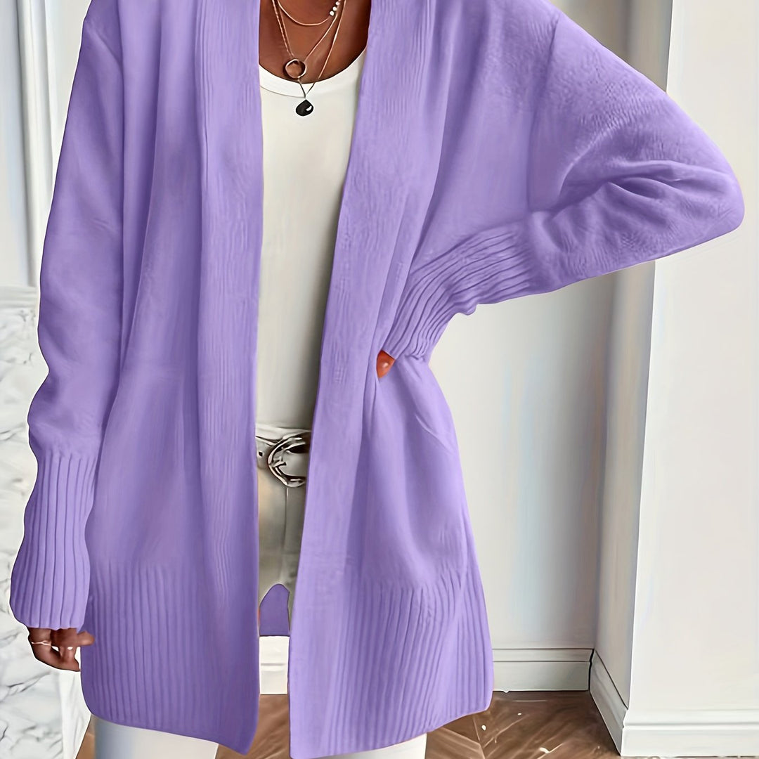 Ashley | Cozy Open-Front Cardigan