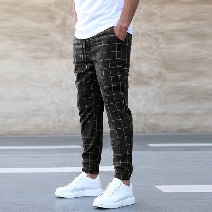 Hayes | Checked Slim Fit Comfort Pants