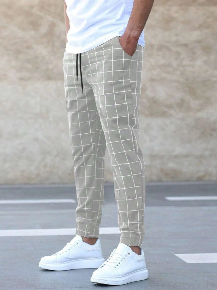 Hayes | Checked Slim Fit Comfort Pants