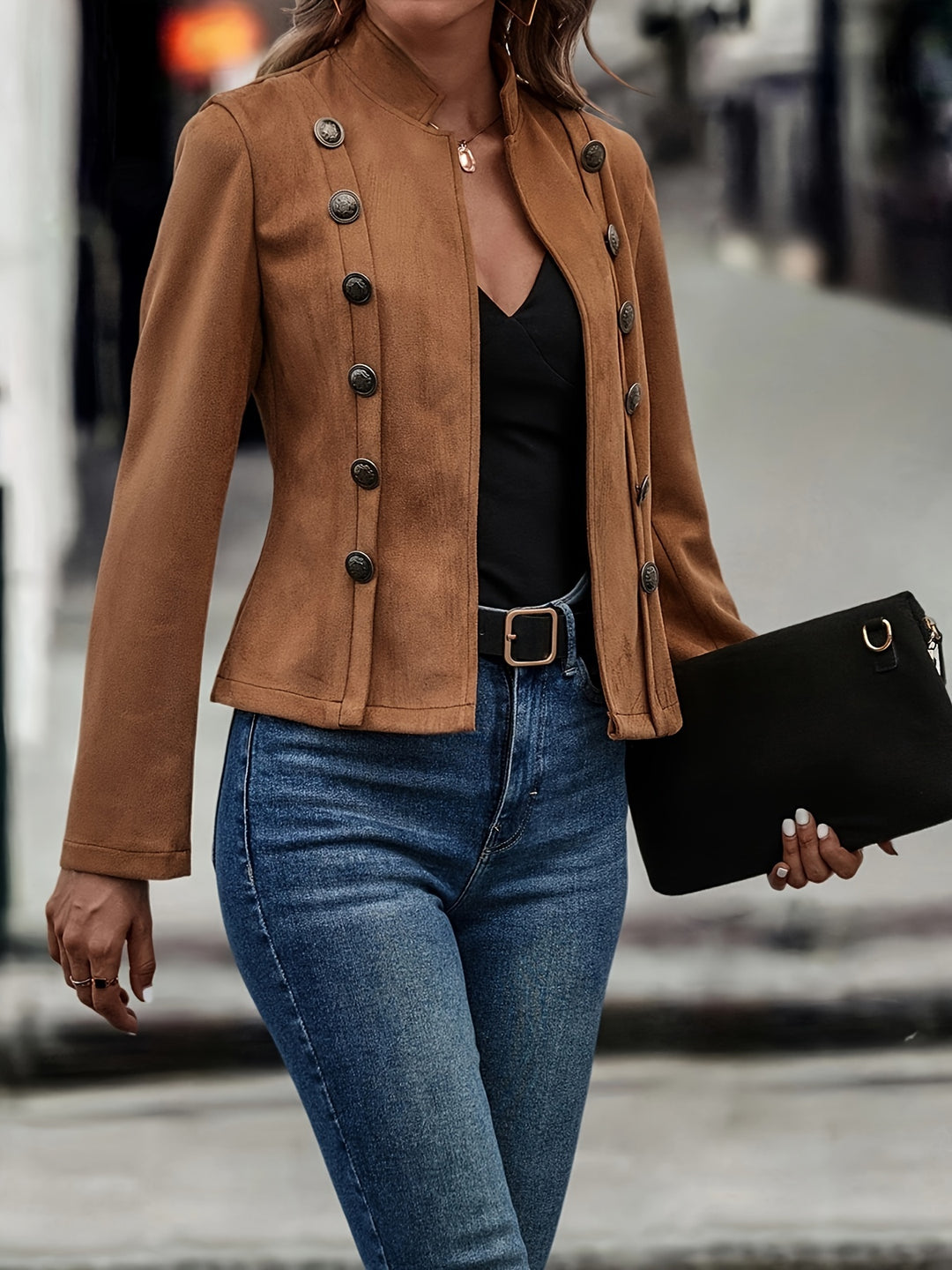 Harper | Timeless Elegant Button Jacket