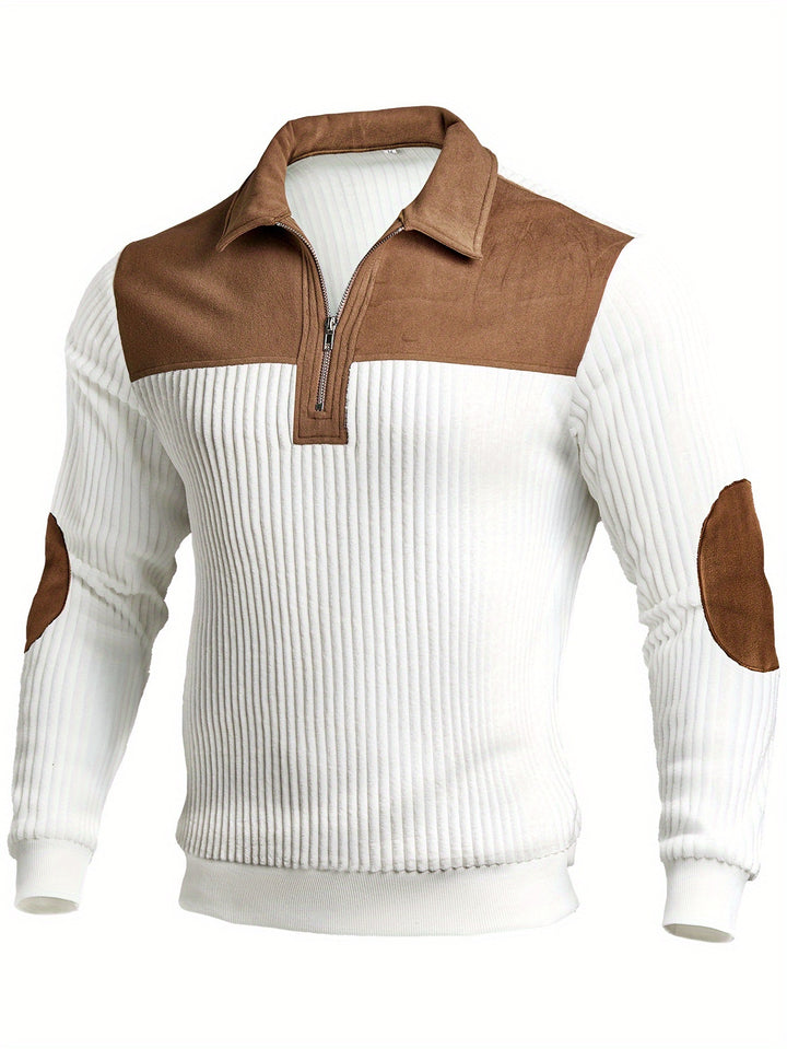 Owen | Classic Zip-Collar Sweater
