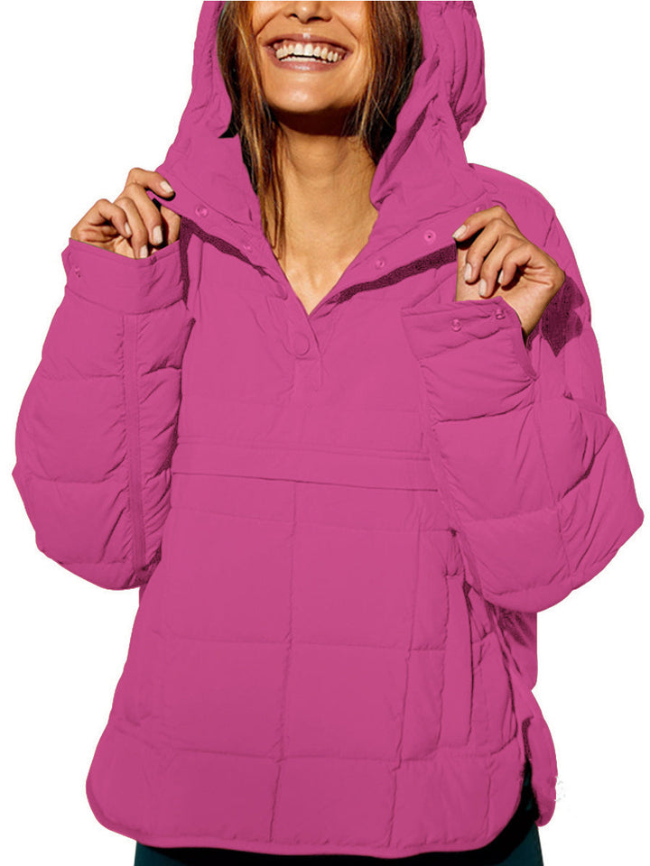 Margaret | Oversized Hooded Pullover Jacket