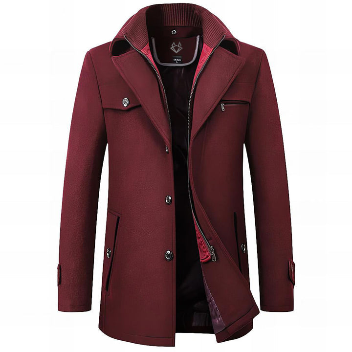 Winston | Refined Long Overcoat