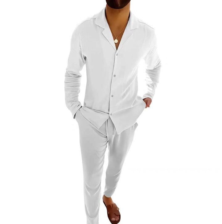 Julian | Relaxed Button Shirt & Pants Set