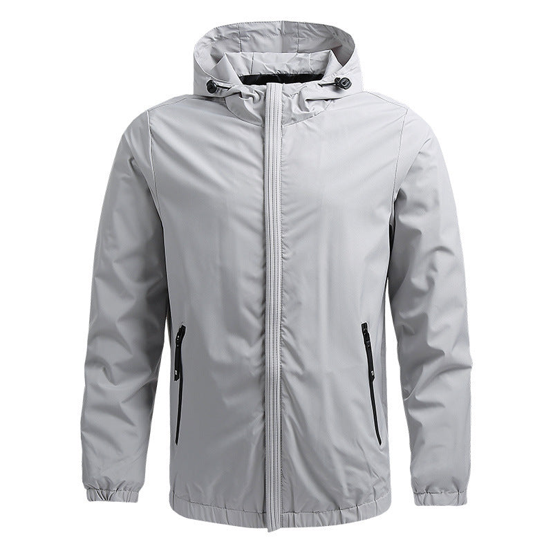 Ethan | Sleek Hooded Performance Jacket