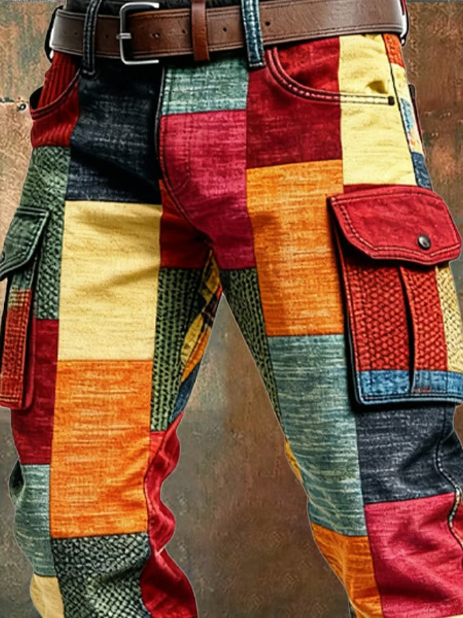 Julian | Patchwork Utility Cargo Pants
