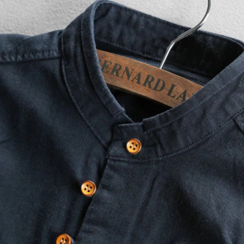 Evan | Long Sleeve Classic Button Shirt