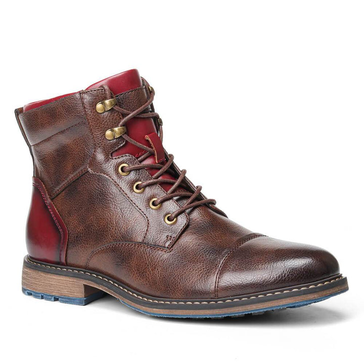 Lucas | Classic Lace-Up Oxford Ankle Boots