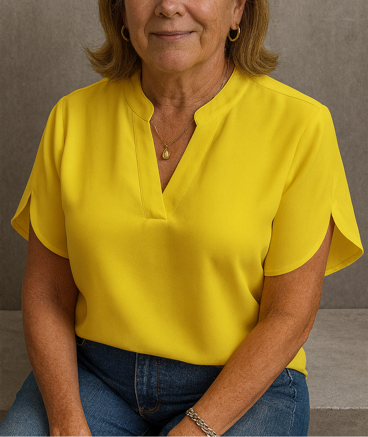 Hailey | Effortless V-Neck Blouse