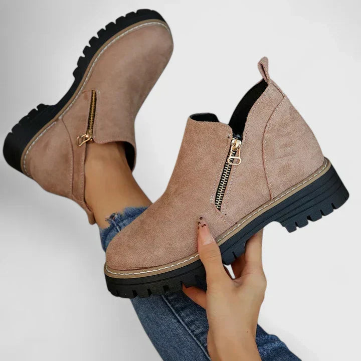 Eliza | Classic Zip-Detail Ankle Boots